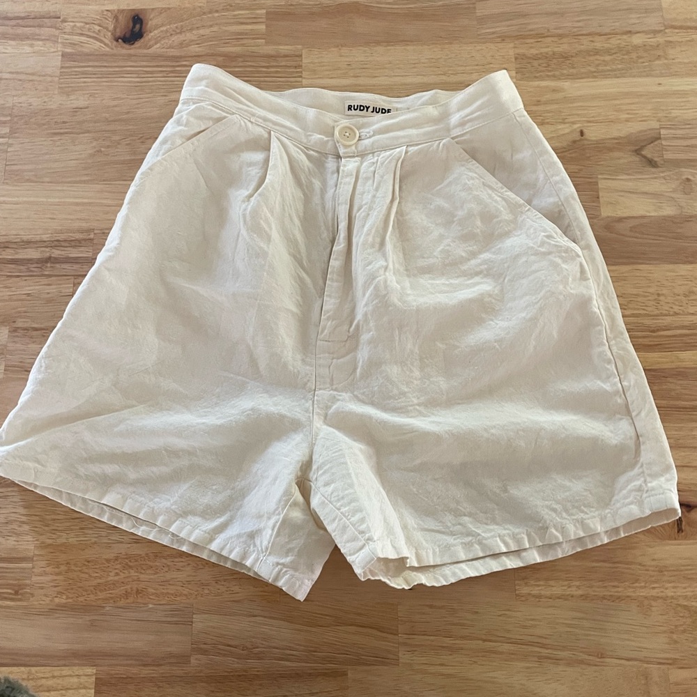 Rudy Jude - Flax Shorts - Natural - Size 1
